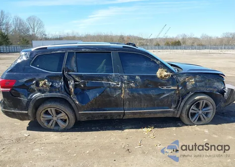 2019 Volkswagen Atlas 3.6L V6 Se W/Technology R-Line z USA, uszkodzony, nr VIN 1V2XR2CA8KC581851